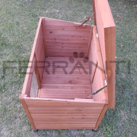 Niche en Bois pour Chien, petite et moyenne taille | Ferranti