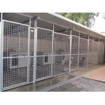 Chenil mod. Eco + niche pour chien mod. Doberman