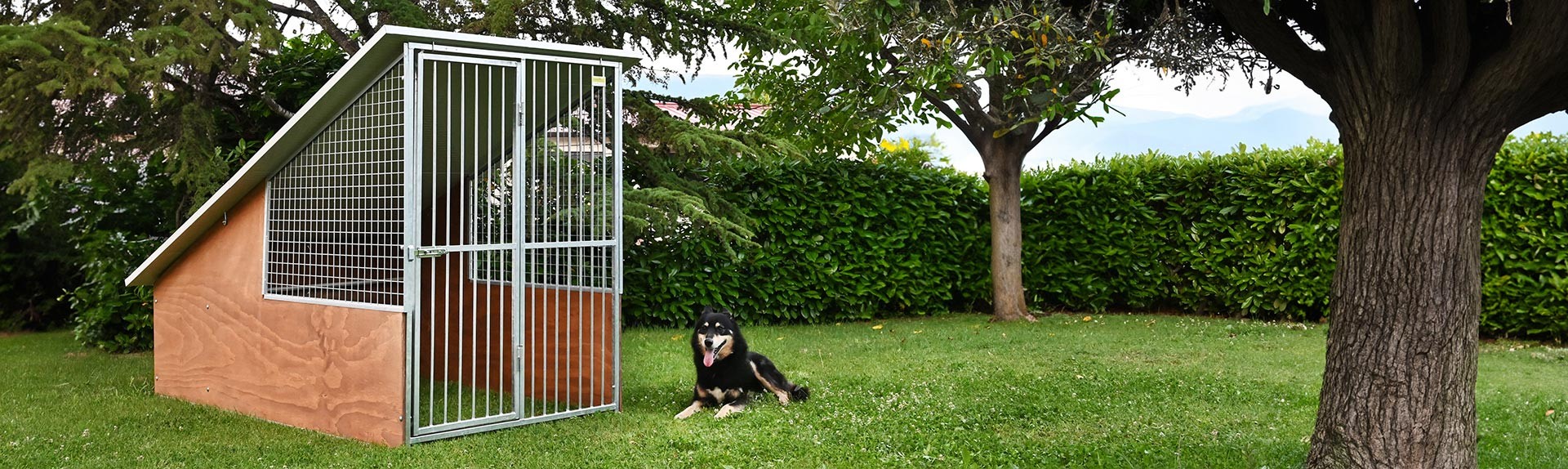 Enclos pour chiens mod. Labrador